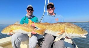 Anglers with Redfish