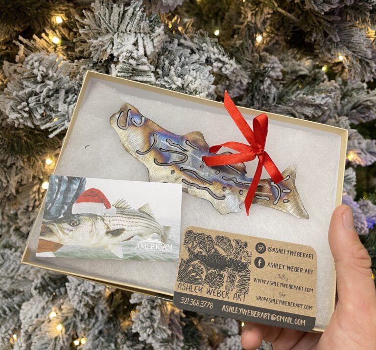 2023 Striped Bass Ornament - Limited Edition - Image 2